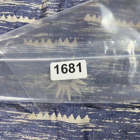 True Grit Celestial Bear Linen Short Sleeve Shirt Men's L Button - Picture 8 of 8